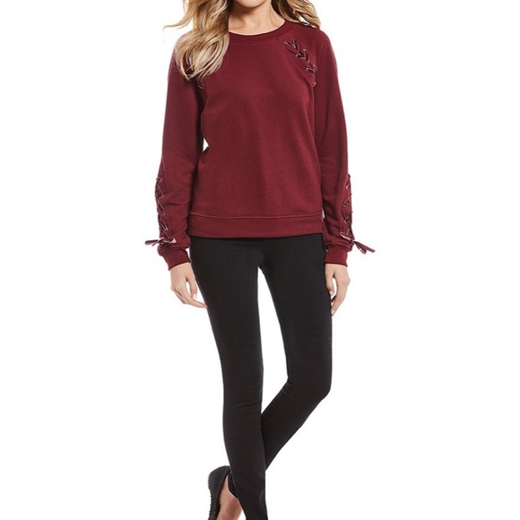 Jessica Simpson Tie Sweater - Picture 2 of 3